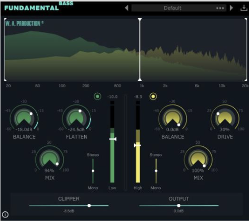 W.A. Production Fundamental Bass